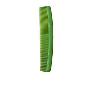 VTG 8″ Nylon Unbreakable 70s Hair Comb Avocado Green #30 U.S.A.